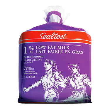 Image of Sealtest 1% Milk - 1 x 4 L